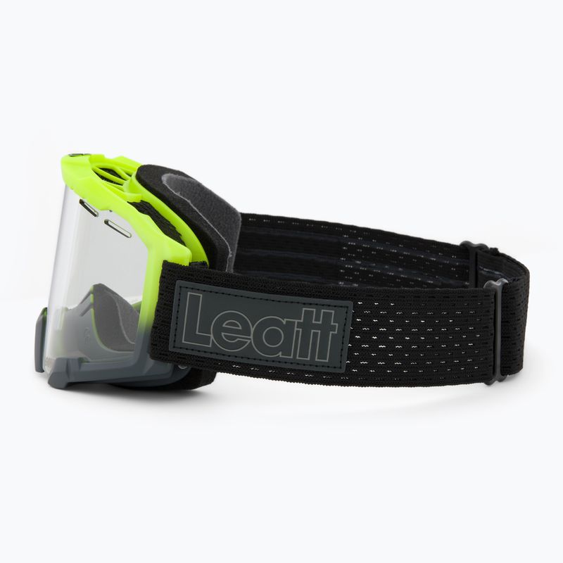 Gogle rowerowe Leatt Velocity 4.0 MTB lime/clear 4