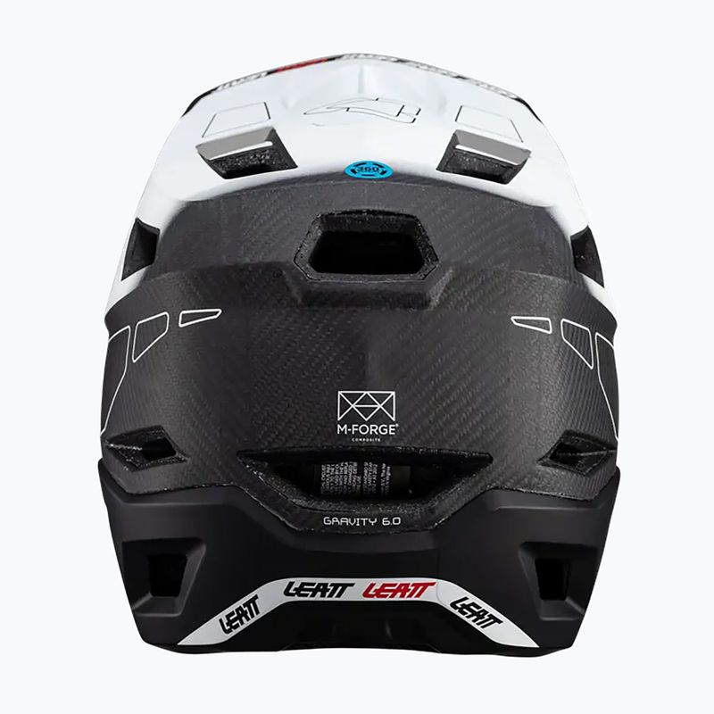Kask rowerowy Leatt MTB Gravity 6.0 Carbon V24 white 5