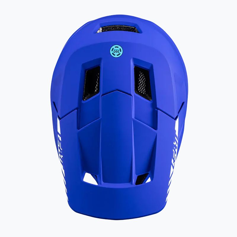 Kask rowerowy dziecięcy Leatt MTB Gravity 1.0 V24 Jr ultrablue 6