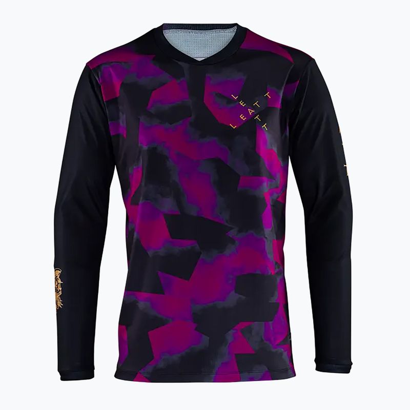 Longsleeve rowerowy męski Leatt MTB Gravity 3.0 purple 3