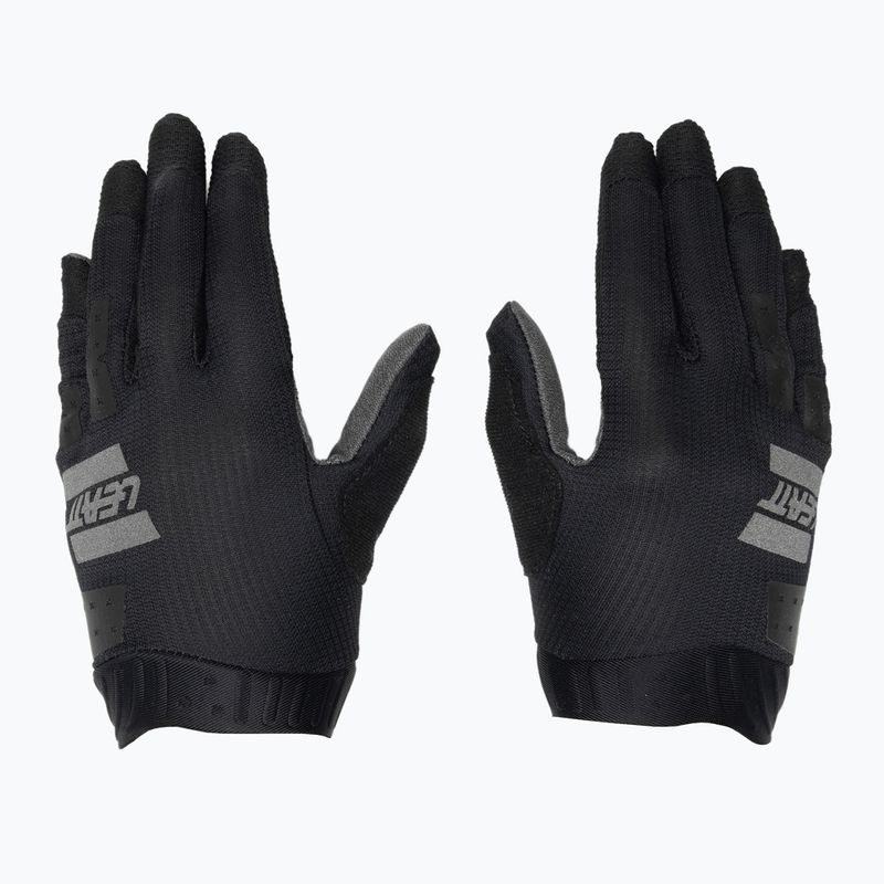 Rękawiczki rowerowe dziecięce Leatt MTB 1.0 GripR Jr stealth 2