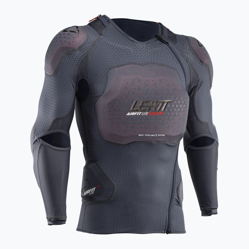 Zbroja rowerowa longsleeve męska Leatt 3DF AirFit Lite Evo black 2