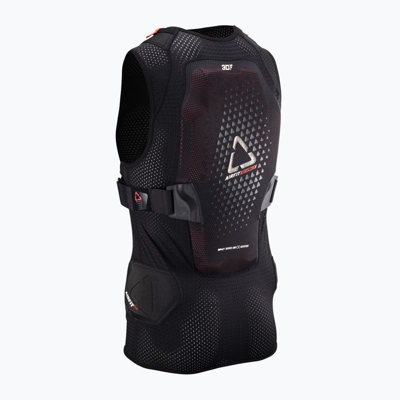 Koszulka rowerowa z ochraniaczami męska Leatt 3DF AirFit Evo Vest black 2