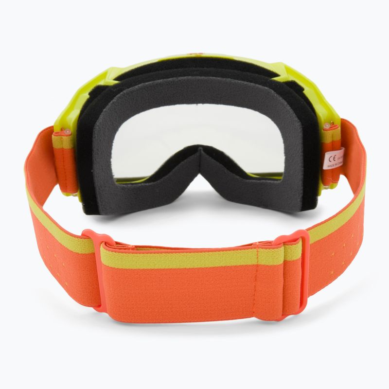 Gogle rowerowe Leatt Velocity 4.5 citrus/clear 3