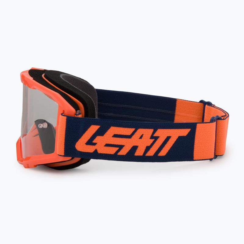 Gogle rowerowe Leatt Vizion 2.5 orange/clear 4