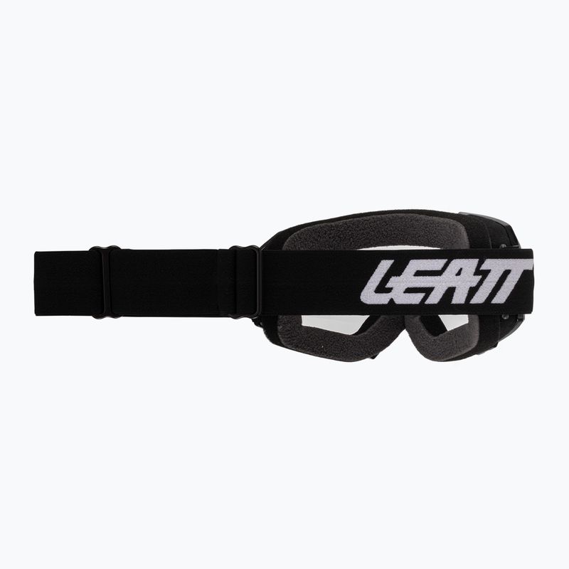 Gogle rowerowe dziecięce Leatt Vizion 2.5 Small black/clear 2