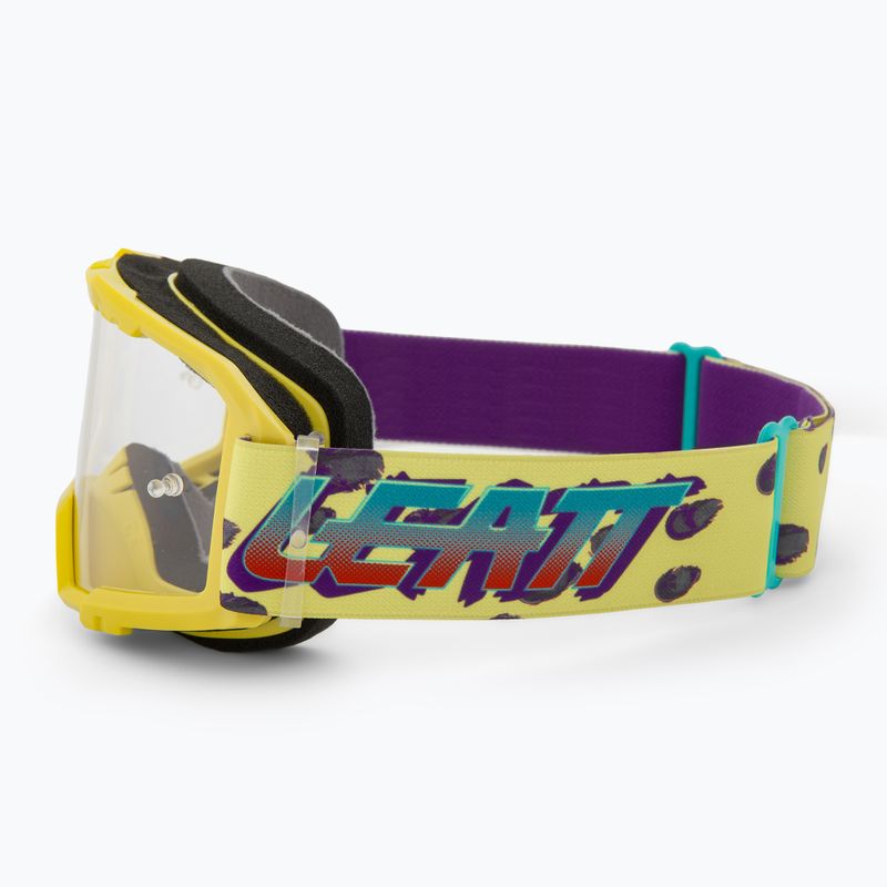 Gogle rowerowe dziecięce Leatt Vizion 2.5 Small cheetah 4