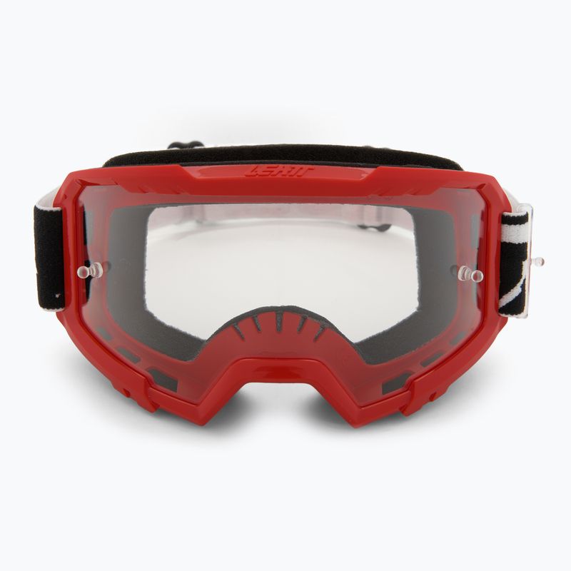Gogle rowerowe dziecięce Leatt Vizion 2.5 Small red 2