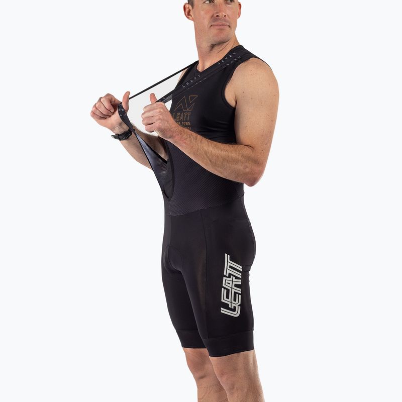 Spodenki rowerowe męskie Leatt MTB Endurance 6.0 Bib black 3