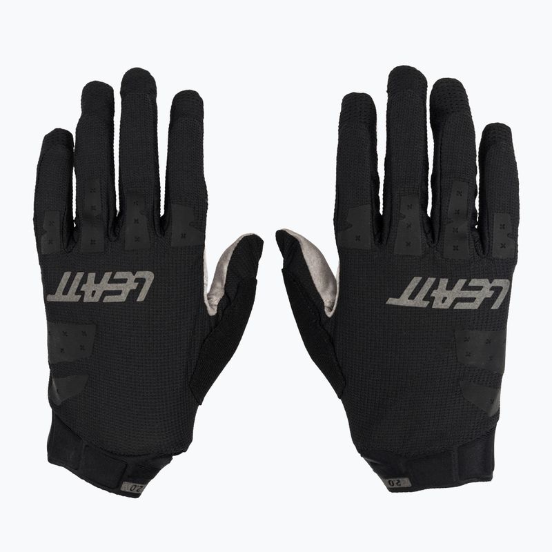 Rękawiczki rowerowe męskie Leatt MTB 2.0 X-Flow 6025105581 stealth 2