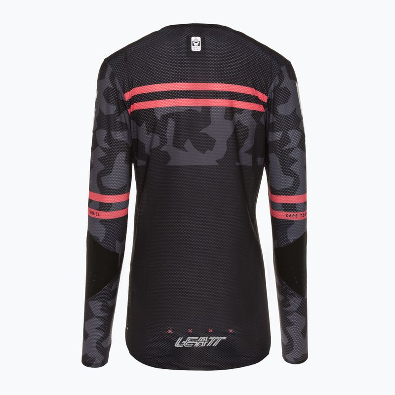 Longsleeve rowerowy damski Leatt MTB Gravity 4.0 W black 2