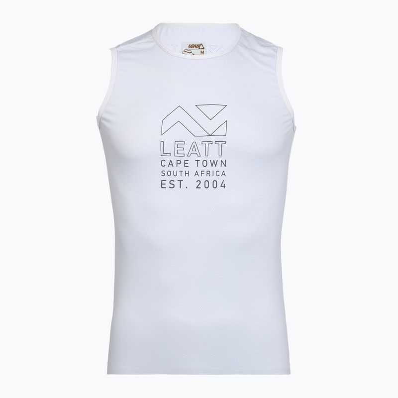 Potówka kolarska męska Leatt Sleeveless Base white