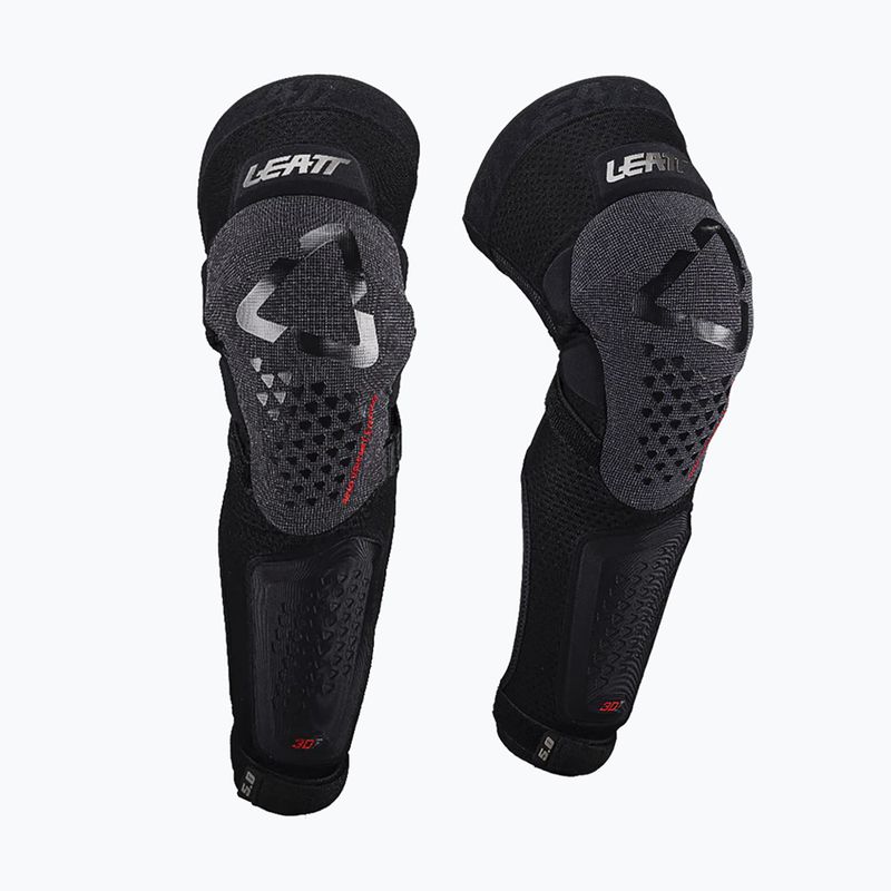 Ochraniacze rowerowe na kolana i piszczele Leatt 3DF 5.0 Evo EXT black 2