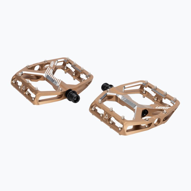 Pedały rowerowe Leatt AllMnt 6.0 Flat frost bronze