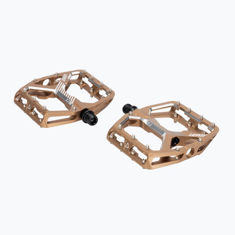 Pedały rowerowe Leatt AllMnt 6.0 Flat frost bronze 2