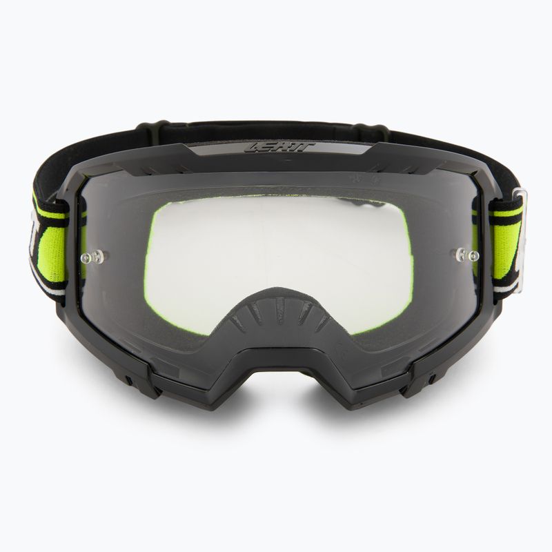 Gogle rowerowe Leatt Vizion 2.5 black/neon yellow 2