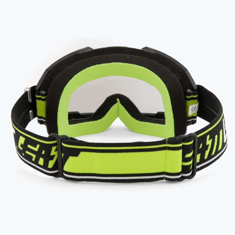 Gogle rowerowe Leatt Vizion 2.5 black/neon yellow 3