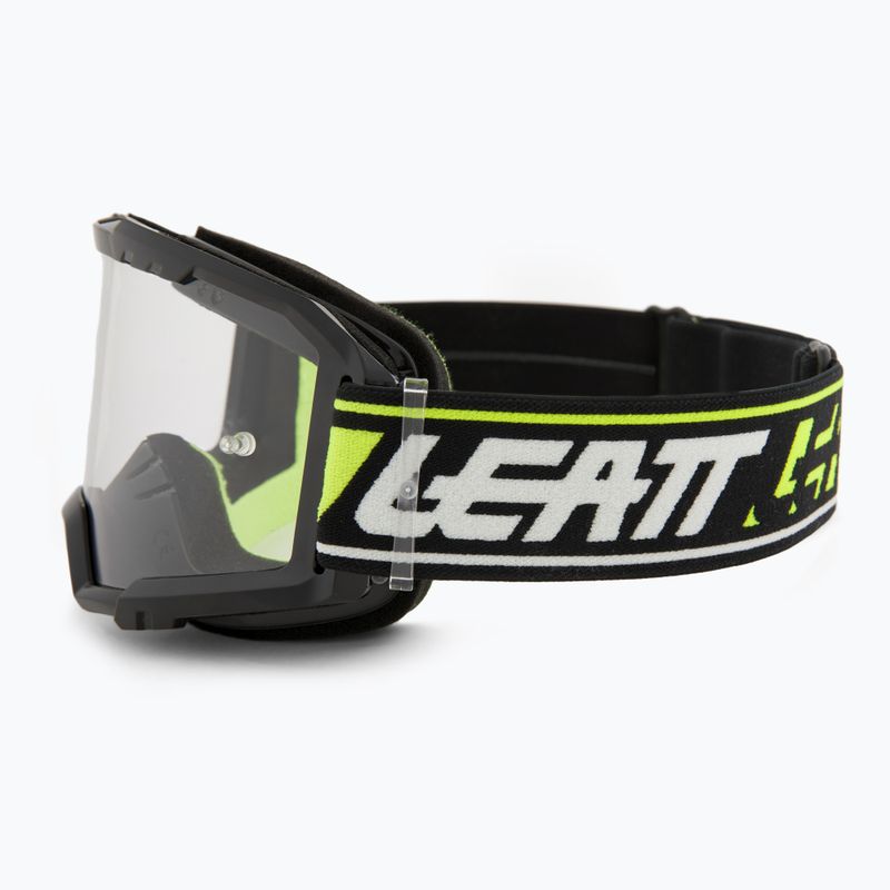Gogle rowerowe Leatt Vizion 2.5 black/neon yellow 4