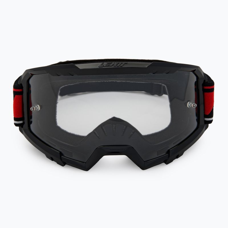 Gogle rowerowe Leatt Vizion 2.5 black/red 2