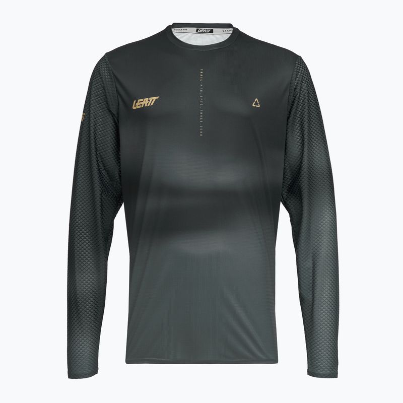 Longsleeve rowerowy męski Leatt MTB Trail 3.0 ghost black