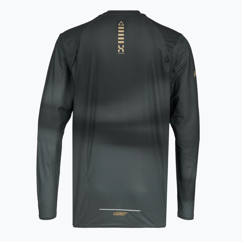 Longsleeve rowerowy męski Leatt MTB Trail 3.0 ghost black 2