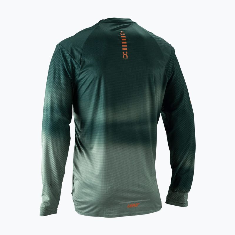 Longsleeve rowerowy męski Leatt MTB Trail 3.0 spruce green 2