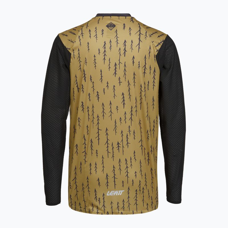 Longsleeve rowerowy męski Leatt MTB Trail 3.0 trails brown 2