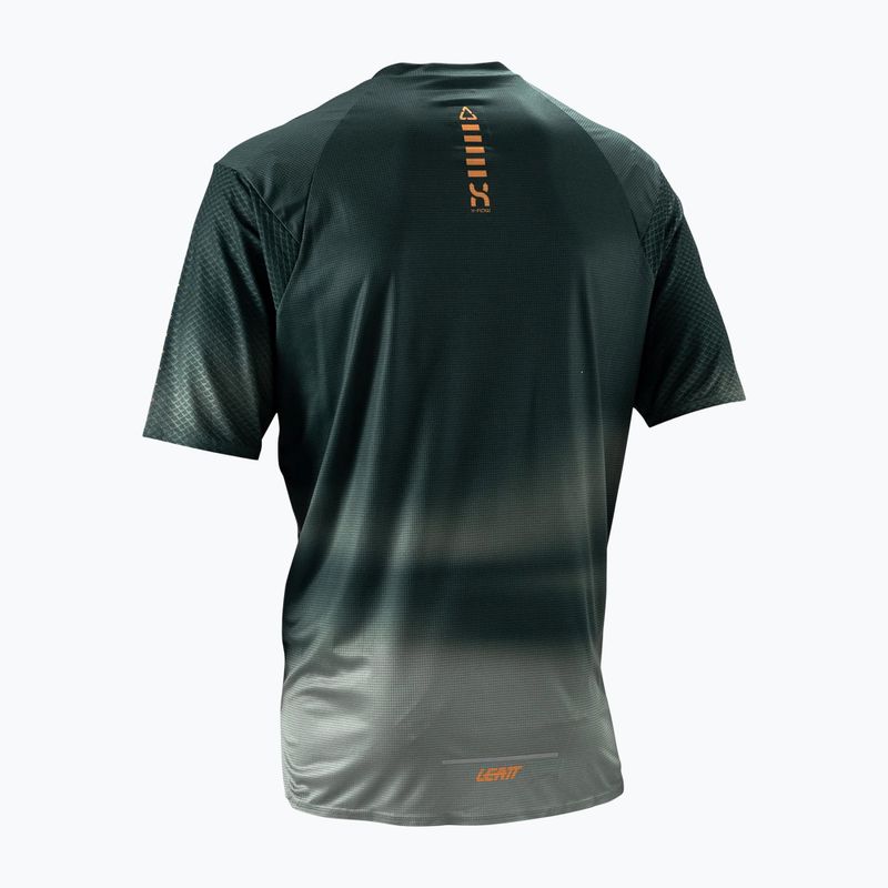Koszulka rowerowa męska Leatt MTB Trail 3.0 spruce green 2