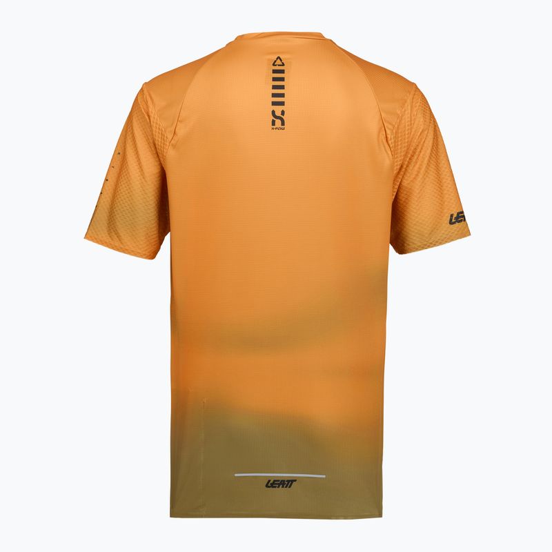 Koszulka rowerowa męska Leatt MTB Trail 3.0 lager yellow 2