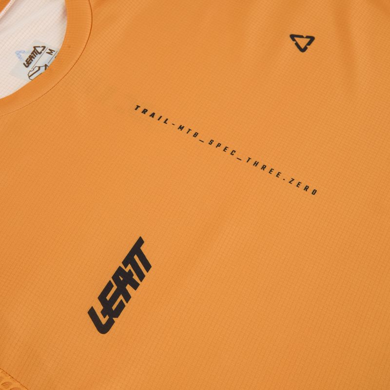 Koszulka rowerowa męska Leatt MTB Trail 3.0 lager yellow 3