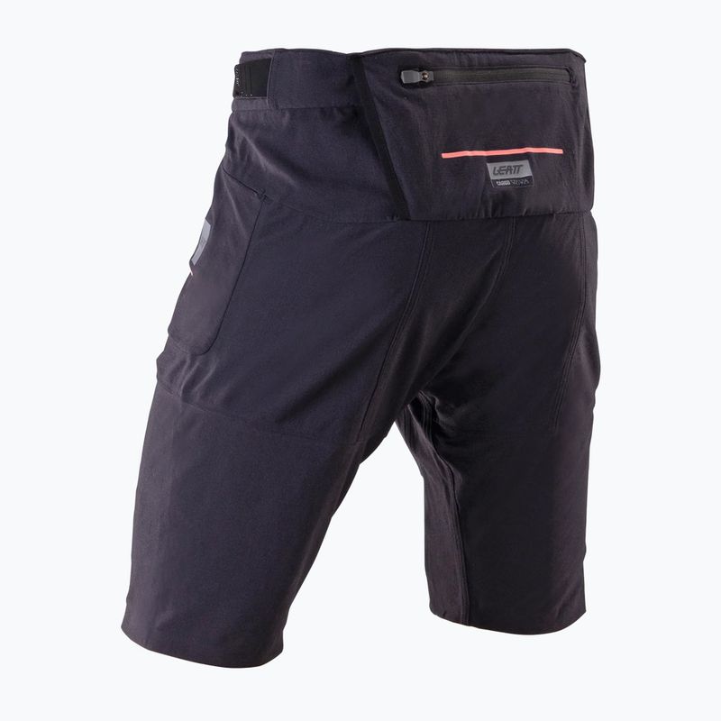 Spodenki rowerowe męskie Leatt MTB Trail 6.0 Cargo ghost black 2
