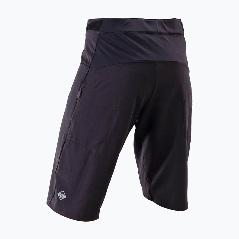 Spodenki rowerowe męskie Leatt MTB Trail 3.0 Liner ghost black 2