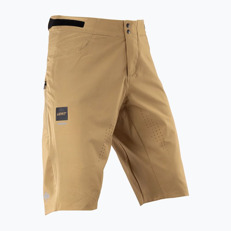 Spodenki rowerowe męskie Leatt MTB Trail 3.0 Liner brass brown