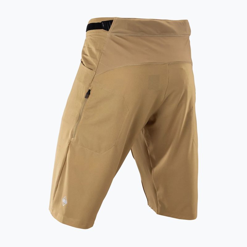 Spodenki rowerowe męskie Leatt MTB Trail 3.0 Liner brass brown 2