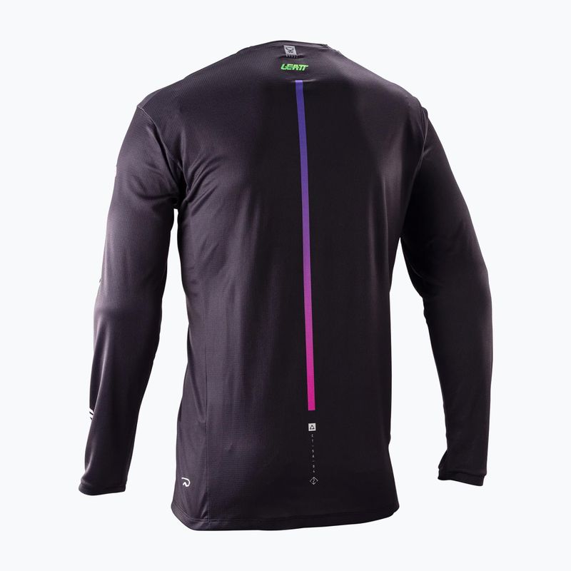 Longsleeve rowerowy męski Leatt MTB Gravity 4.0 race black 2