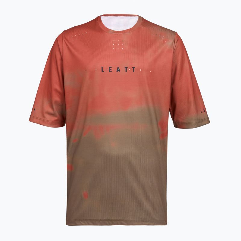 Koszulka rowerowa męska Leatt MTB Gravity 4.0 dusty red