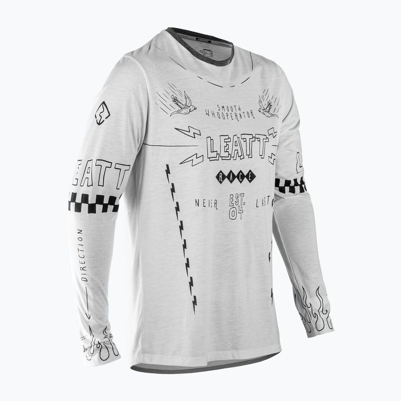 Longsleeve rowerowy męski Leatt MTB Gravity 3.0 cream white 6