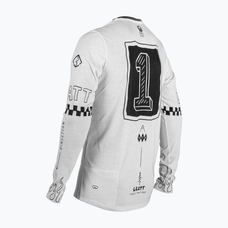 Longsleeve rowerowy męski Leatt MTB Gravity 3.0 cream white 7