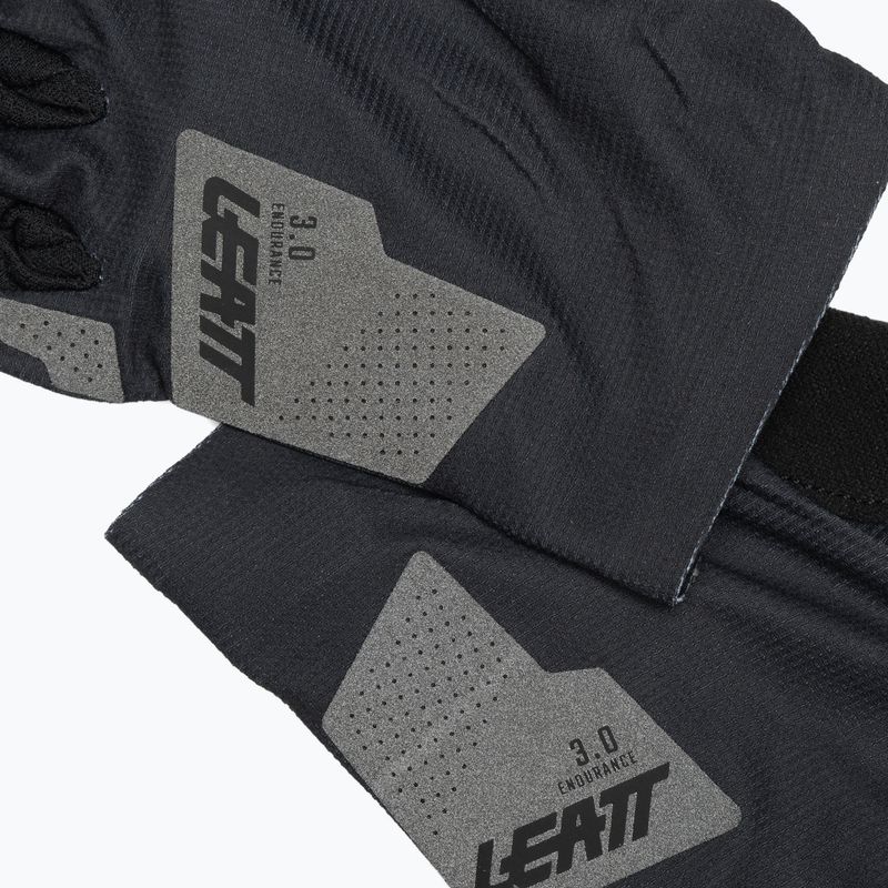 Rękawiczki rowerowe męskie Leatt MTB 3.0 Endurance stealth black/grey 4