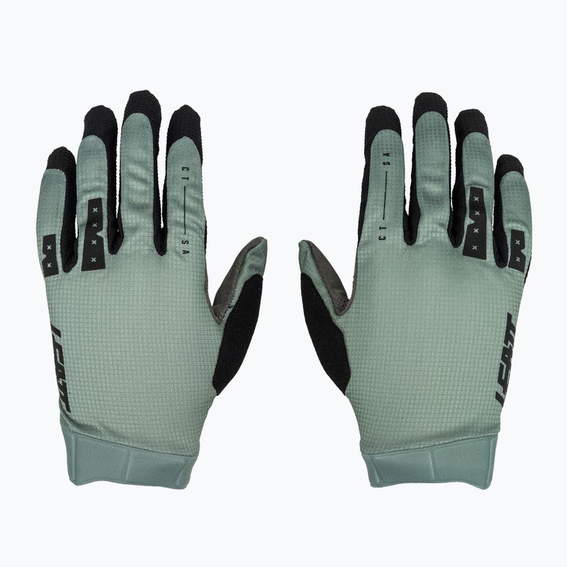 Rękawiczki rowerowe męskie Leatt MTB 1.0 GripR mist green 2