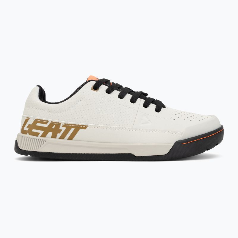 Buty rowerowe platformy męskie Leatt Flat 2.0 cream white 2