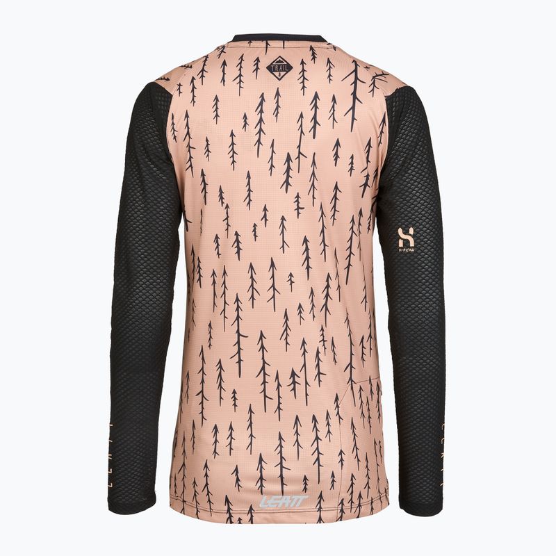 Longsleeve rowerowy damski Leatt MTB Trail 3.0 trails pink 2