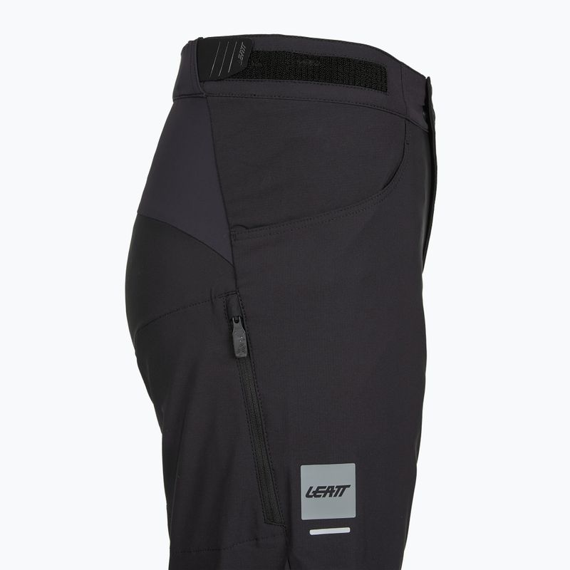 Spodenki rowerowe damskie Leatt MTB Trail 3.0 Liner ghost black 3