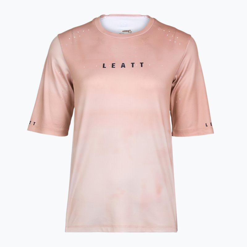 Koszulka rowerowa damska Leatt MTB Gravity 4.0 dusty pink