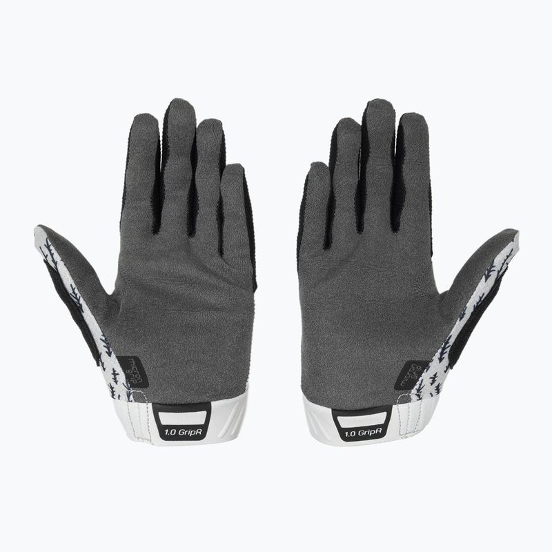Rękawiczki rowerowe dziecięce Leatt MTB 1.0 GripR Jr trails white 3