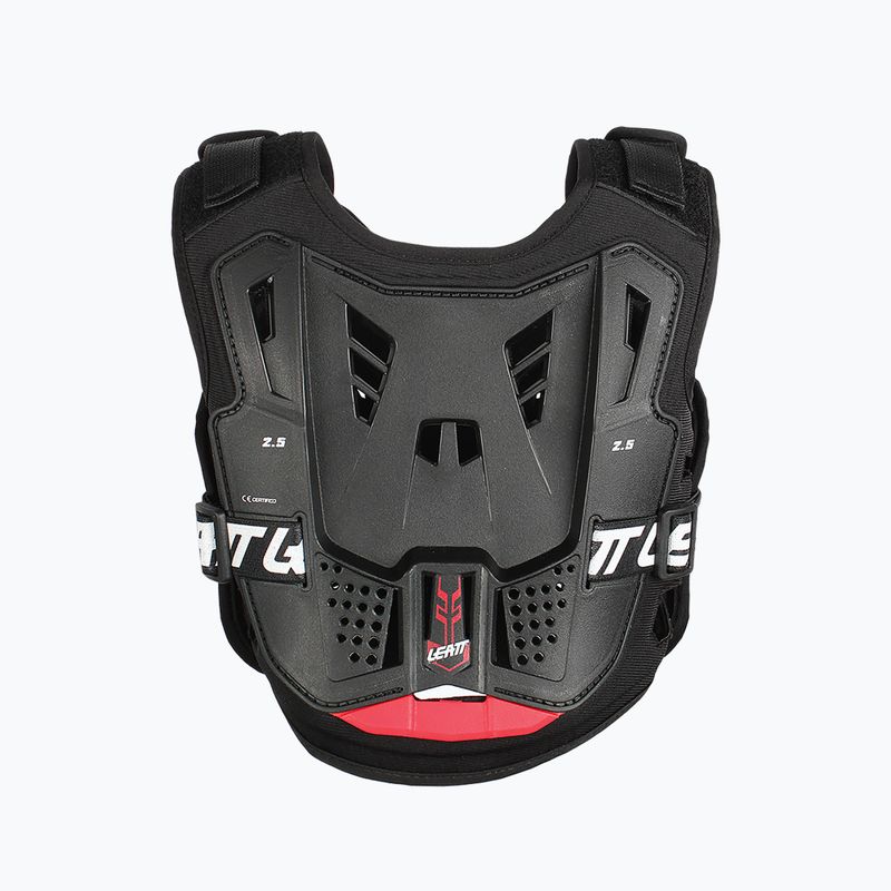 Buzer rowerowy dziecięcy Leatt Chest Protector 2.5 Mini Jr black/red 2