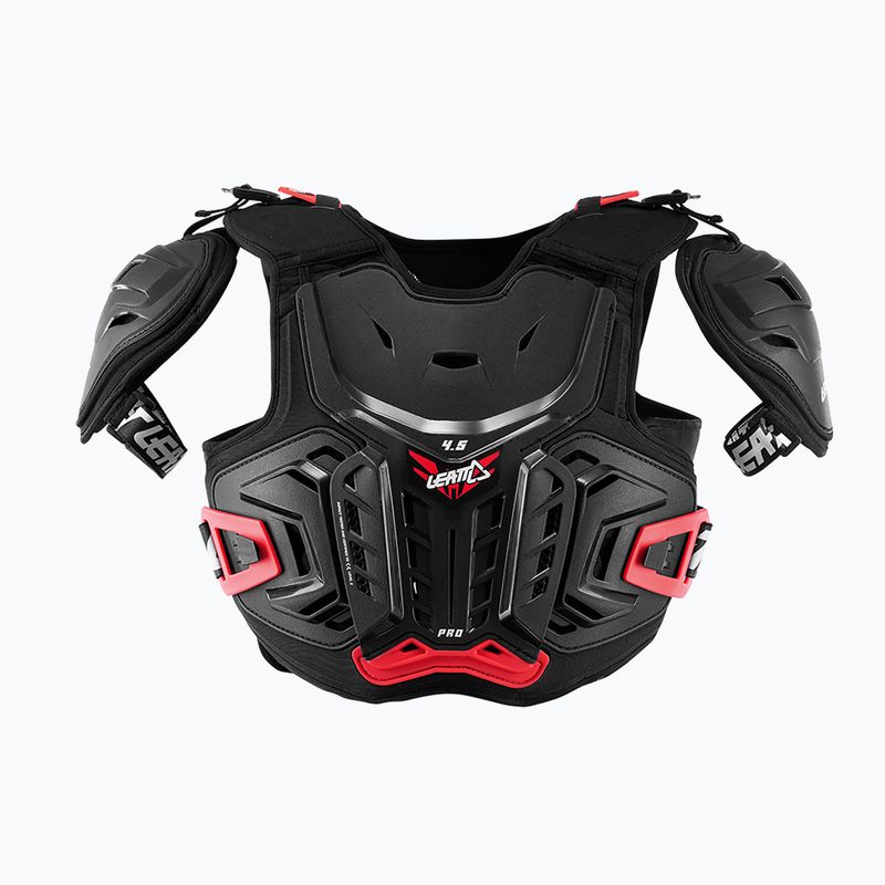 Buzer rowerowy dziecięcy Leatt Chest Protector 4.5 Pro Jr black/red 6