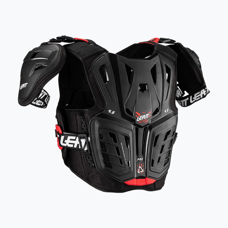 Buzer rowerowy dziecięcy Leatt Chest Protector 4.5 Pro Jr black/red 7