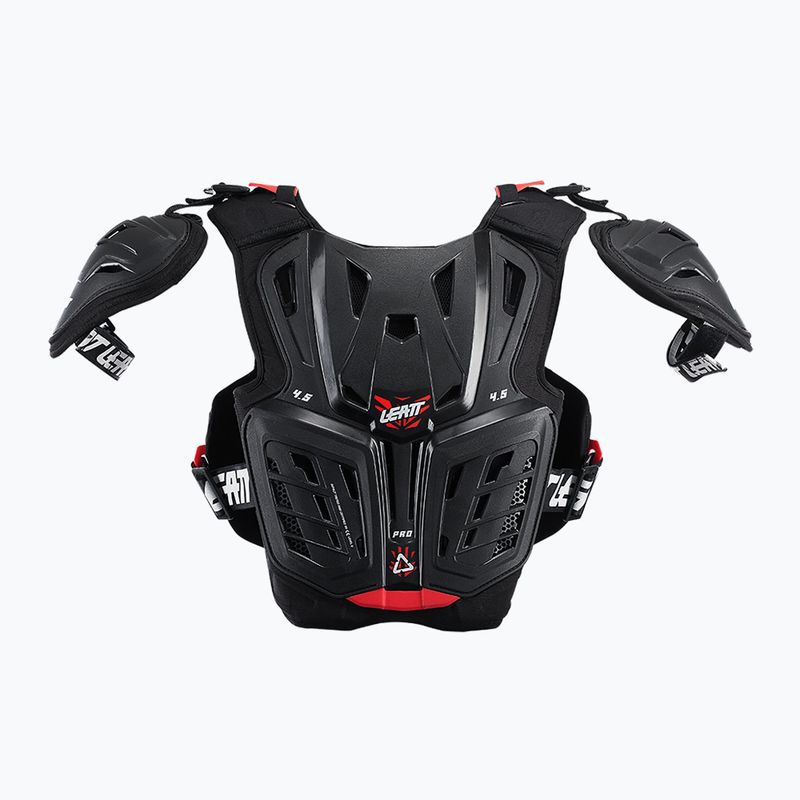 Buzer rowerowy dziecięcy Leatt Chest Protector 4.5 Pro Jr black/red 8