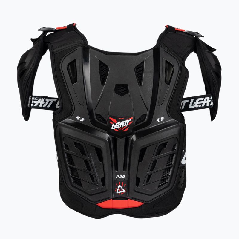 Buzer rowerowy dziecięcy Leatt Chest Protector 4.5 Pro Jr black/red 2